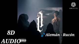 Alemán  Rucón 8D AUDIO [upl. by Watters]