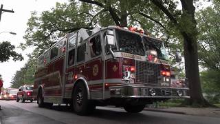 Fire Truck Parade Part 1  America for Kids [upl. by Engelbert]