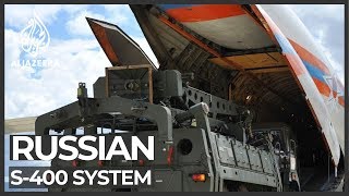 First shipment of Russian S400 systems delivered to Turkey [upl. by Ahsercul159]