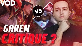 GAREN CRITIQUE TOUJOURS POSSIBLE   SoloQ Challenger Top  Garen vs Fiora  Patch 1419 [upl. by Lacsap]