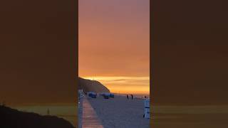 Himmel aus Gold 🌅🌦️🌈 usedom beach balticsea nature carp waves [upl. by Gerdi]