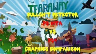 Tearaway PS Vita vs PS4 Graphics Comparison [upl. by Efron]