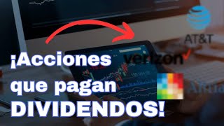 👉🏻 5 ACCIONES que pagan DIVIDENDOS en 2024 📉📈 [upl. by Siroled]