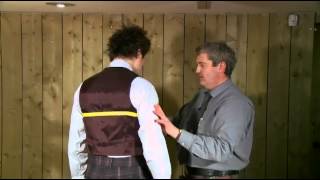 How to Measure a Waistcoat  Made to Measure Sizes Correctly and Accurately  Houston Kiltmakers [upl. by Htnnek]