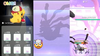 Omg Ditto vs Giratina Origin Raid in pokémon Go Legendary Raid  Registered legendary Giratina [upl. by Dleifniw118]