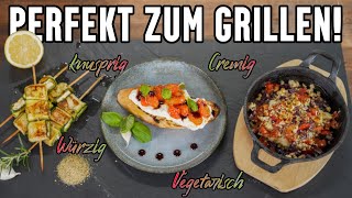 3 Beilagen Rezepte vom Gasgrill Vorspeisen zum Grillen [upl. by Peters]