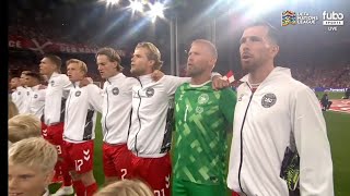 Denmark vs Switzerland National Anthem  UEFA Nations League 202425 [upl. by Sheryl]