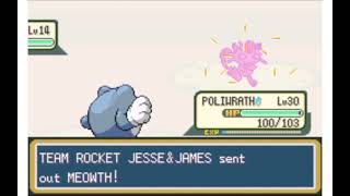 Pokemon Thunder Yellow Version  Team Rocket Introduction Battle VS Jessie and James [upl. by Armalla]