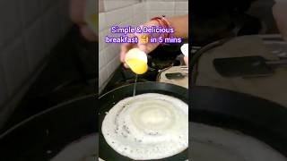 😍🥞⁉️Delicious Breakfast 😋in 5minutes yummy food trending shortsfeed viral shorts [upl. by Kawai]