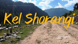 The Beautiful Village of Kel Kashmir  SHORANGI  Neelum Valley  Solo Ride  Amir Mughal [upl. by Ibrek]