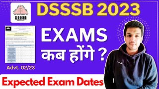 DSSSB 2023 0223 Exam Date [upl. by Furie]