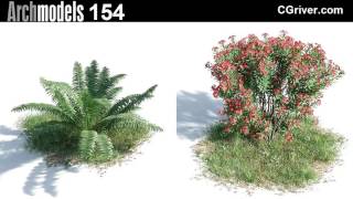 Evermotion Archmodels Vol 154  PhotoRealistic Gardens  CGrivercom [upl. by Barb]