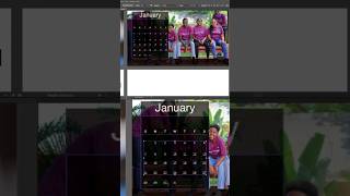 How to Create Calendar Design illustrator photoshop [upl. by Okomot]