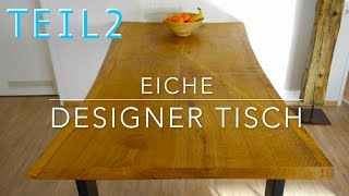 Teil 2 DIY Tischfuß für Designertisch  Anleitung  ★MrHandwerk ★ [upl. by Pen]