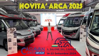 🌎Novità ARCA 2025 al Salone Del Camper  Vi Presentiamo EUROPA NEW DEAL 745 GLG [upl. by Patsy]