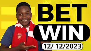 FOOTBALL PREDICTIONS TODAY 12122023 SOCCER PREDICTIONS TODAY  BETTING TIPS footballpredictions [upl. by Atena447]