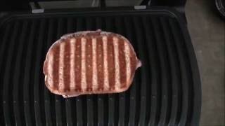 Tfal OptiGrill Makes A Gilled Ham amp Cheese [upl. by Surbeck]