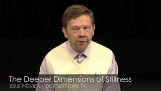 Eckhart Tolle Points us Toward the Deeper Dimensions of Stillness [upl. by Asilef349]