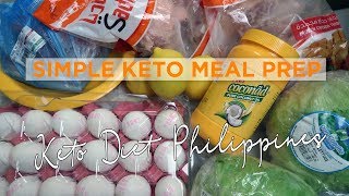 Simple Ketogenic Diet Meal Prep Philippines [upl. by Zashin14]