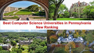 BEST COMPUTER SCIENCE UNIVERSITIES IN PENNSYLVANIA NEW RANKING [upl. by Tyrrell]