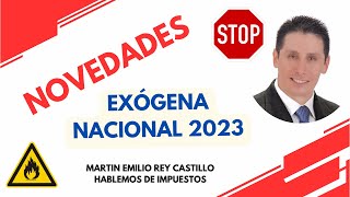 💕INFORMACIÓN EXOGENA AÑO 2023 Y 2024 PRINCIPALES CAMBIOS EN EXOGENA Resolución 1255 de 2022💓 [upl. by Euqinim688]