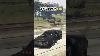 GTA 5 Toxic Nightshark trolled😂😂🤘🏼 gaming gta gtaonline [upl. by Hobey]