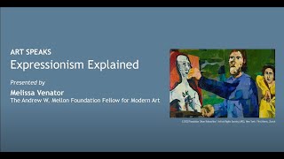 Art Speaks Expressionism Explained [upl. by Leaffar]