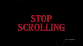 How to Stop Scrolling [upl. by Adalbert362]