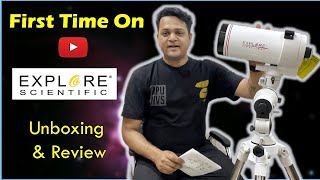 First Time On Youtube Telescopes Review 1001400 telescope ExploreScientificOfficial [upl. by Lotte]