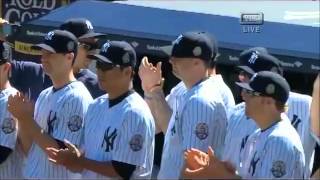 Metallica performed Enter Sandman at Yankee Stadium Mariano Riveras Day [upl. by Willett561]