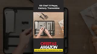 Kit Chef 10 Peças Century Tramontina  ofertasamazon [upl. by Luttrell]