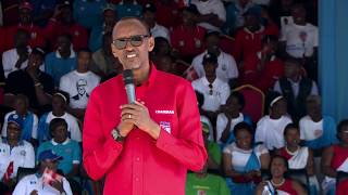 Chairman Paul Kagame campaigns in Nyamagabe  16 July 2017 [upl. by Shermy]