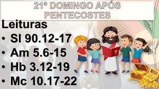 21º DOMINGO APÓS PENTECOSTES [upl. by Woo63]