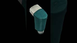 Levosalbutamol Metered dose inhaler 3D view [upl. by Cote]