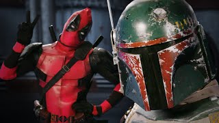 Deadpool vs Boba Fett Epic Rap Battles of History [upl. by Kris142]