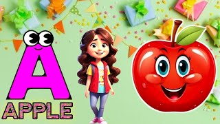 phonics song  A for apple  अ से अनार  abcd  a for apple b for ball c for cat  abcd song  abcde [upl. by Canfield]