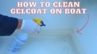 How To Clean A Fiberglass Boat The Easy Way [upl. by Vasquez995]