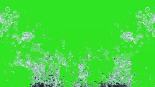 REALISTIC TOP 9 Water Splash Green Screen  Sound Effect Included  By Green Pedia [upl. by Acker]