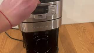 Cuisinart DGB 400 Automatic Grind and Brew 12 Cup Coffeemaker Review [upl. by Mraz]