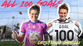 💯⚽️ Every Single Cristiana Girelli Goal from 1100  Juventus Women [upl. by Prudhoe539]