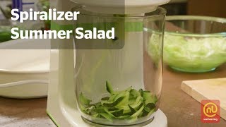 How to make a Spiralizer Summer Salad  Noel Leeming [upl. by Aifos747]