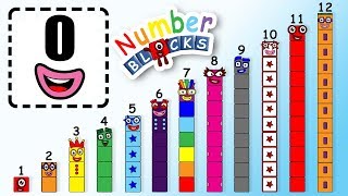 Numberblocks  Numbers 1  10 Numberblocks Eleven  Twelve  Learn to Count Alphablocks [upl. by Nareht619]