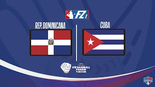 REP DOMINICANA VS CUBA JORNADA 2  JUEGO 11 PREMUNDIAL U18 ESTADIO JD AROSEMENA [upl. by Duj916]