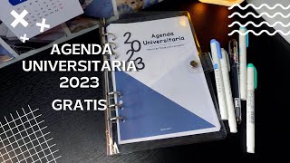 Agenda Universitaria 2023 Totalmente Gratis [upl. by Shipley]