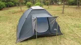 Waterproof 3 Man Single Layer Igloo Camping Tent [upl. by Silden]