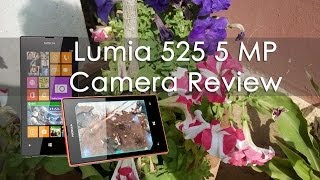 Nokia Lumia 525  5 MP Camera Review with Samples [upl. by Atinrahc]