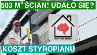 500 mkw ścian do ocieplenia samemu Ile kosztował styropian Swisspor lambda white  czy warto [upl. by Naga718]