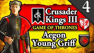 JON SNOW VS YOUNG GRIFF Crusader Kings 3 Game of Thrones Aegon Young Griff Campaign Gameplay 4 [upl. by Valdas]