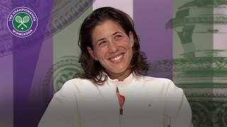 Garbiñe Muguruza Wimbledon 2017 final press conference [upl. by Anadal]