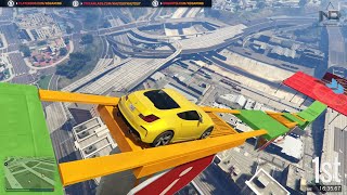 LIVE GTA 5 Online Parkour  Carkour [upl. by Preuss]